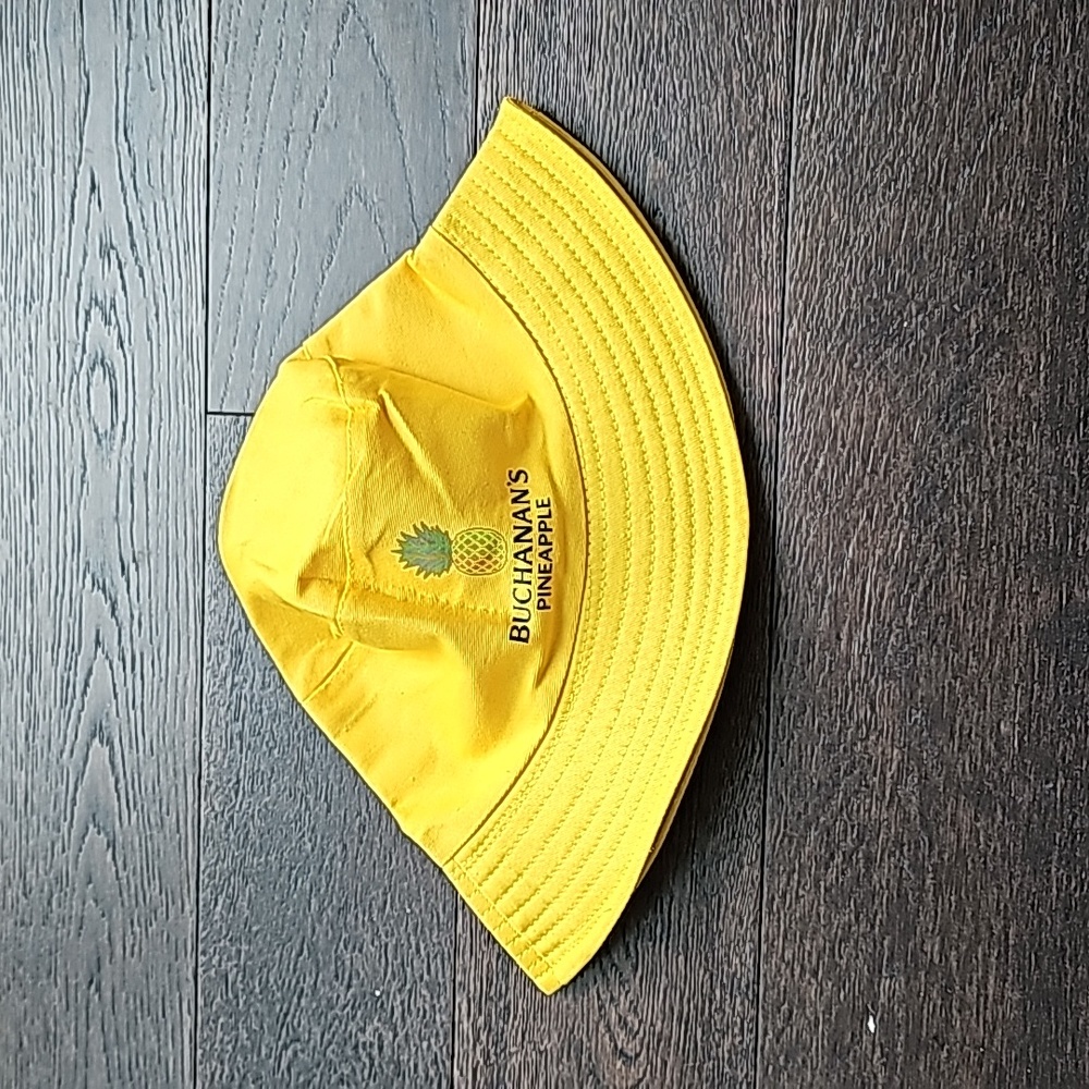 NWOT Buchanan's Pineapple Bucket Hat